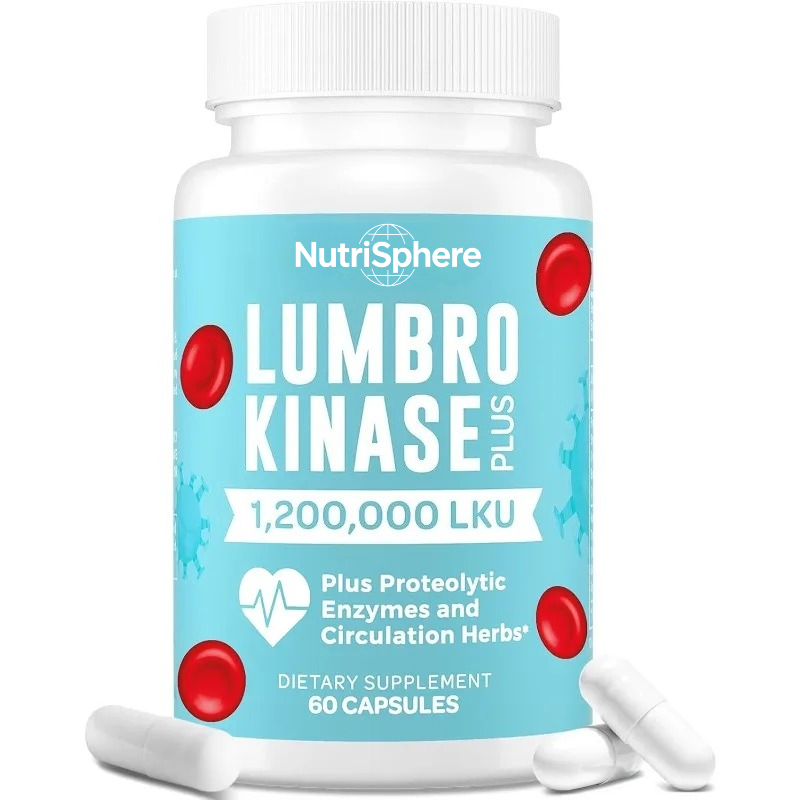 Herbal Supplement - Lumbrokinase Supplement Capsules, Containing A Mixture
