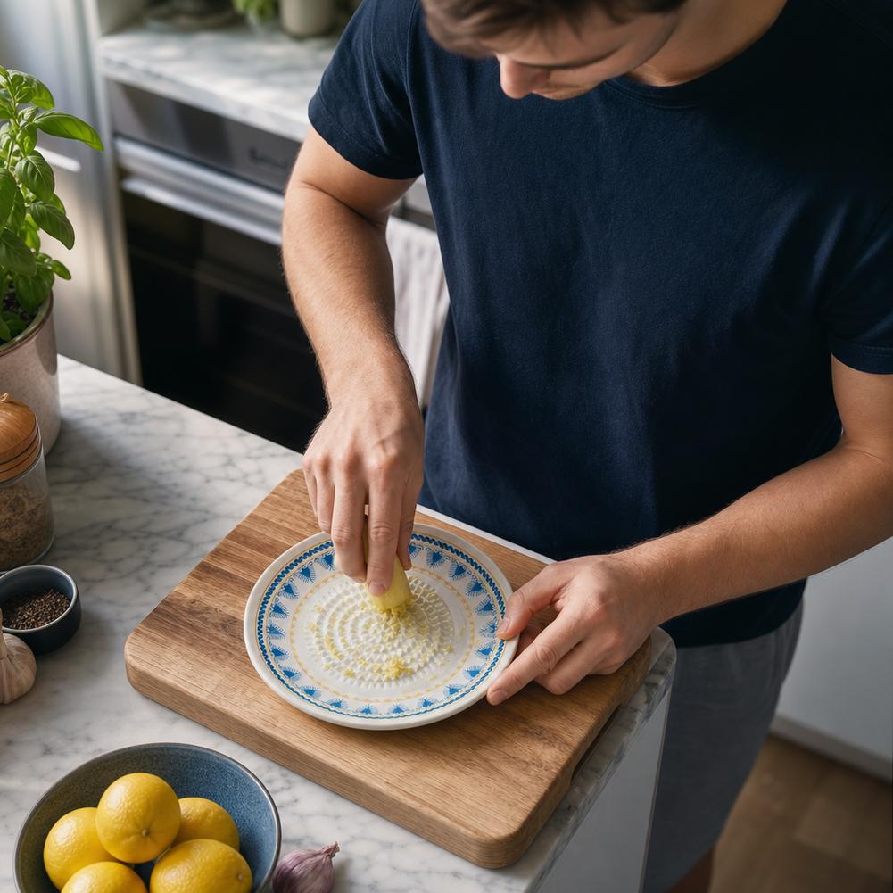 Garlic Grater Plate Ceramic Gi - огляд і ціна Turmeric