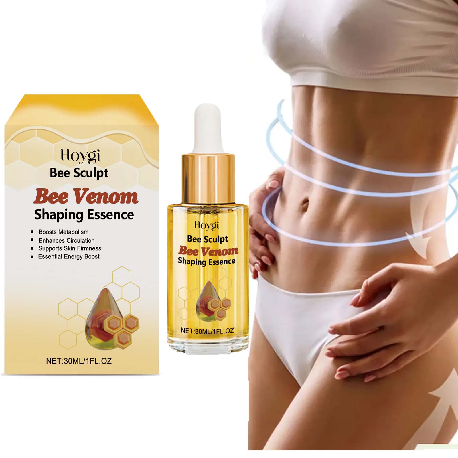 Bee Venom Shaping Oil Firming  - огляд і ціна Ginger Tea