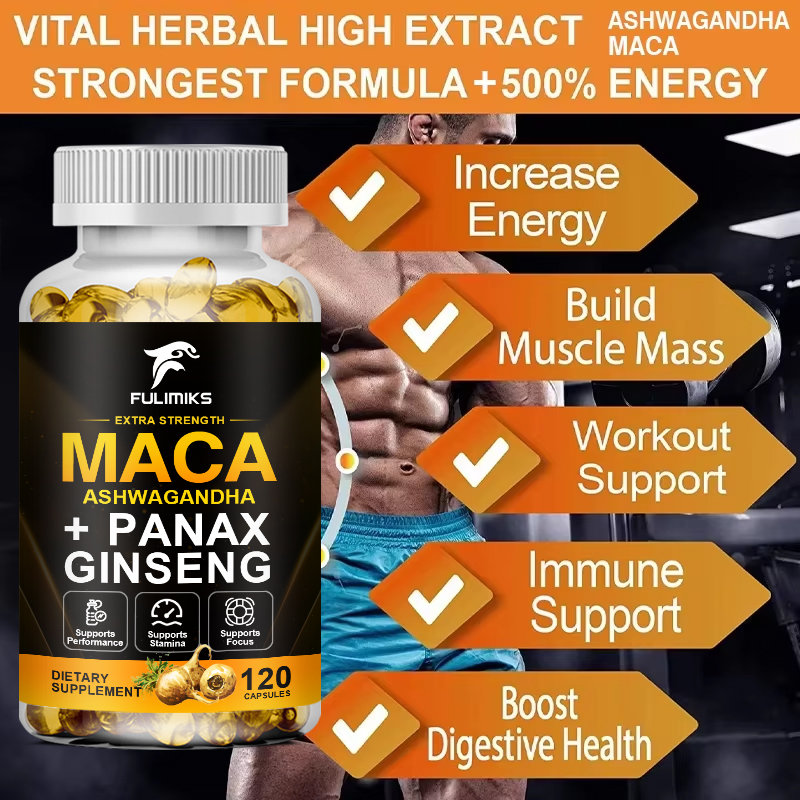 Triple Maca Blend with Ginseng - огляд і ціна Ginger Tea