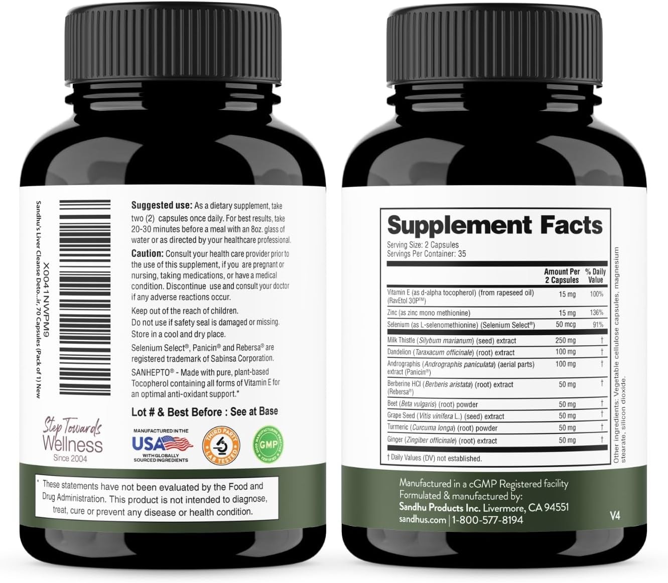 Liver Cleanse Detox & Repair S - огляд і ціна Herbal Supplement