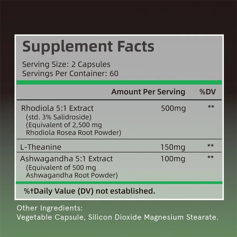 Rhodiola Rosea Max Supplement  - огляд і ціна Herbal Supplement
