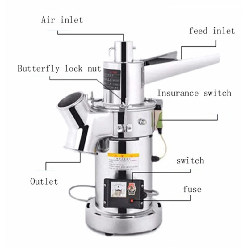 Commercial Hammer Mill Dried S - огляд і ціна Dried Herbs