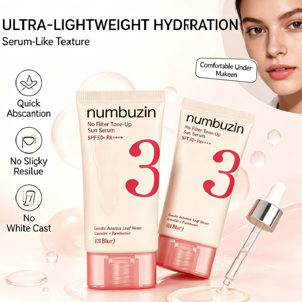 Numbuzin 3 Sun Serum SPF50+ Ce - огляд і ціна Echinacea