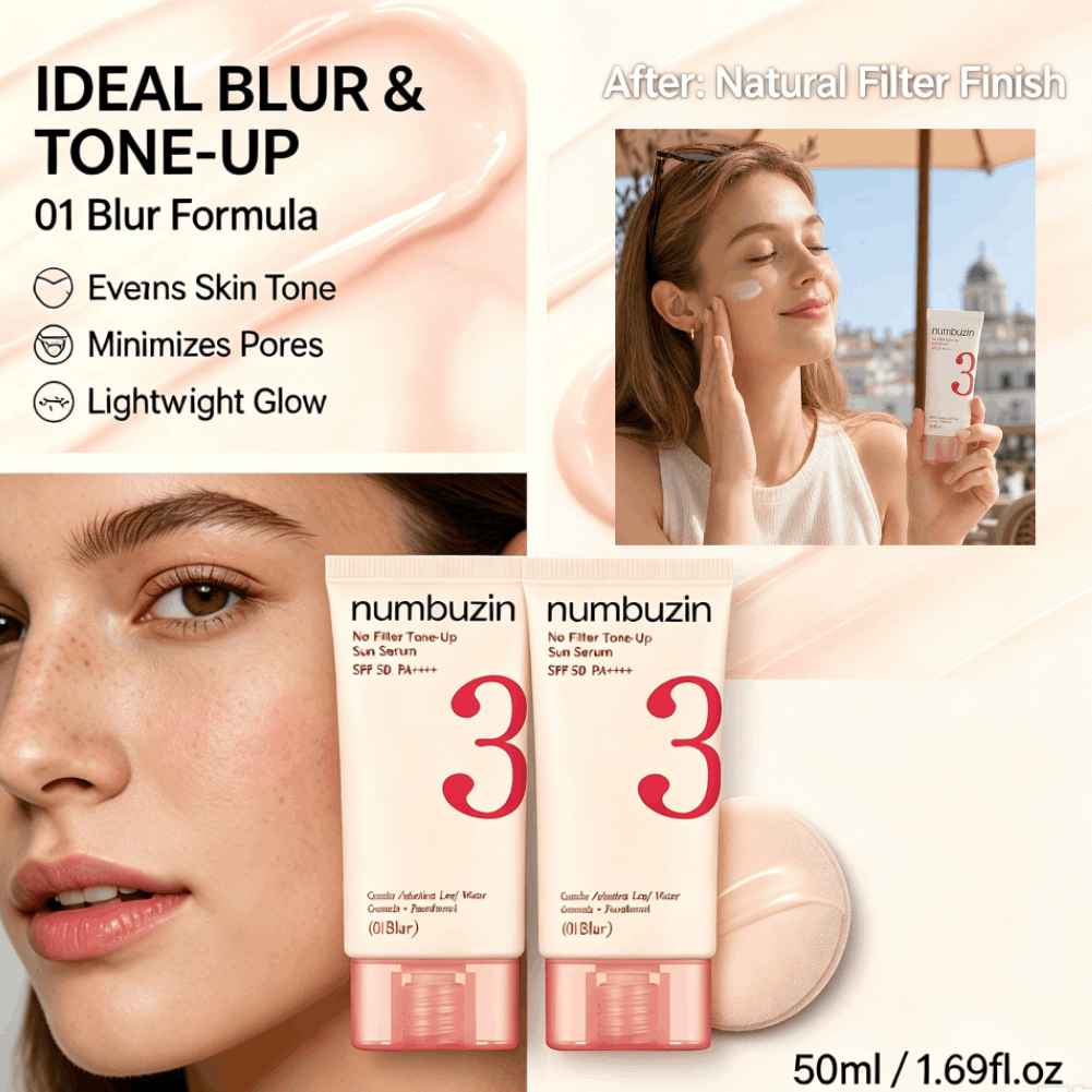 Numbuzin 3 Sun Serum SPF50+ Ce - огляд і ціна Echinacea