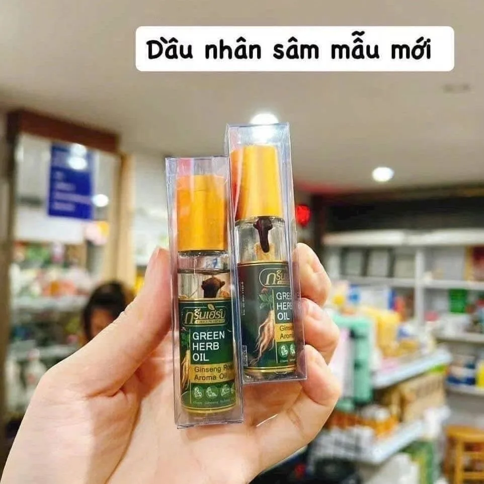 Thai Mint Ginseng Roll On Herb - огляд і ціна Ginger Tea