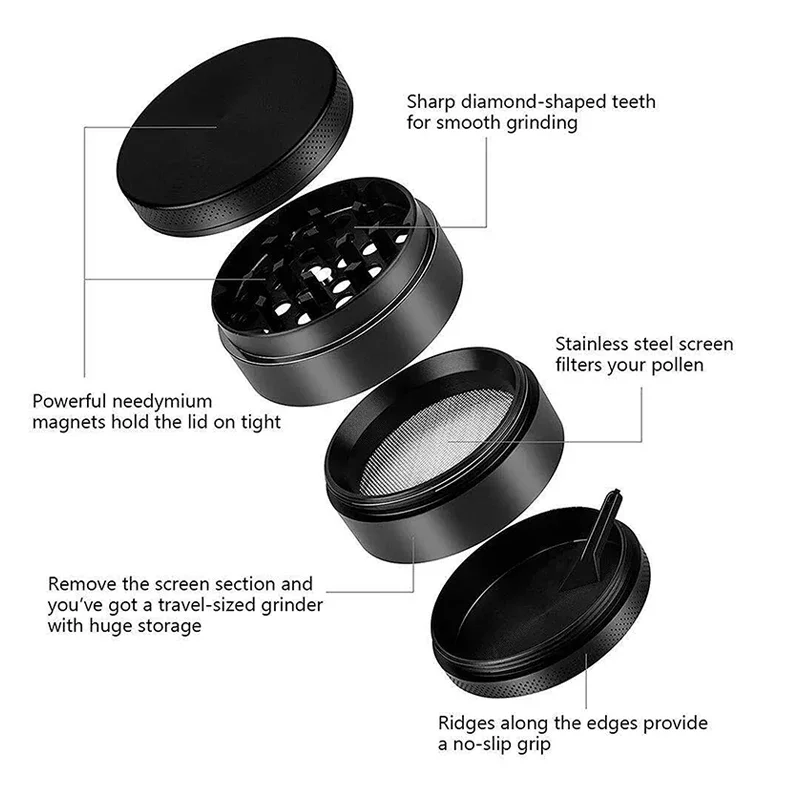 Mini Herb Grinders Metal for S - огляд і ціна Dried Herbs