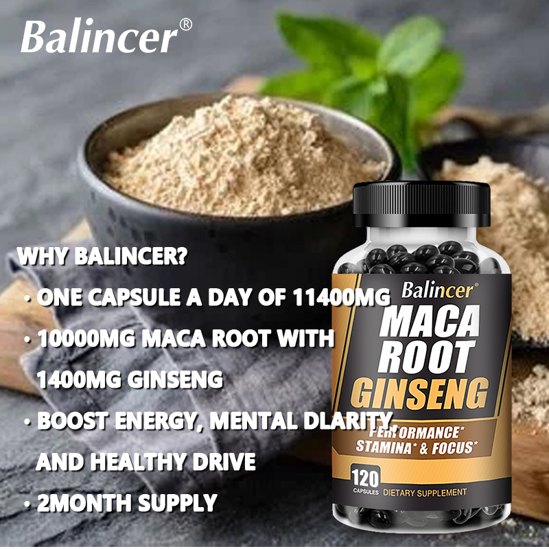 Maca Root Capsules (containing - огляд і ціна Ginger Tea